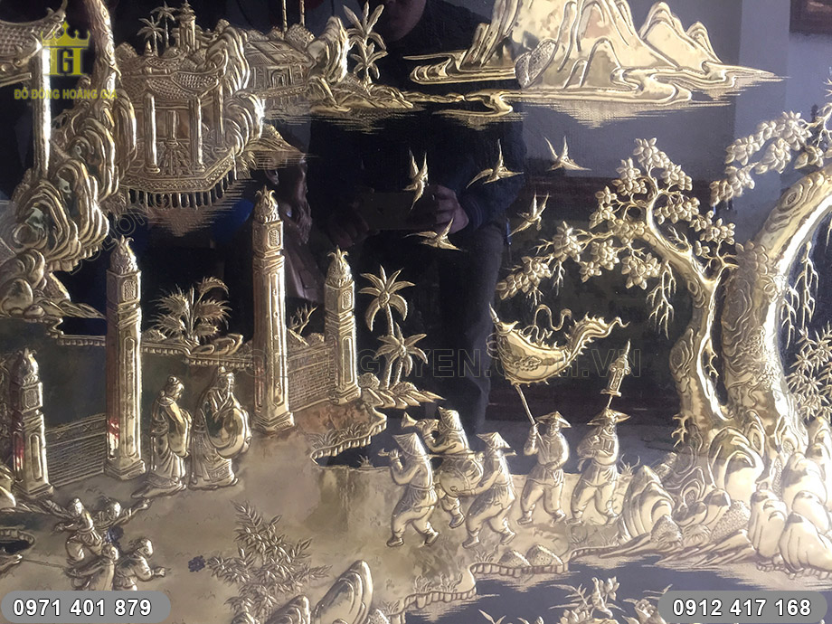 tranh vinh quy b&aacute;i tổ